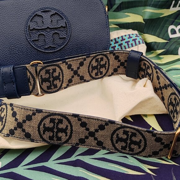 Tory burch MINI MILLER CROSSBODY BAG blue - Picture 4 of 15